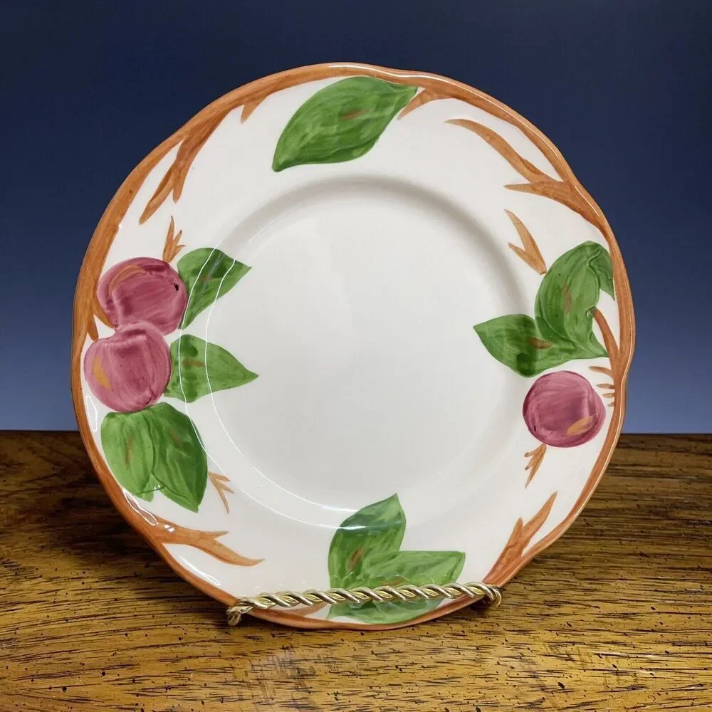 Franciscan ENGLAND Apple Salad‎ Plate 7.5” Luncheon Oven Vintage